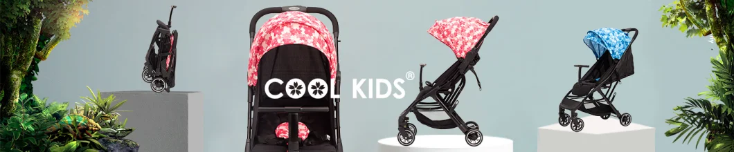 Coolkids X3 Sakura Compact Baby Stroller with One Hand Foldable Handle Bar