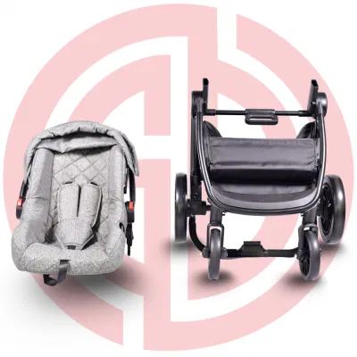 Al Alloy Safe Baby Stroller Folding Baby Buggy 3