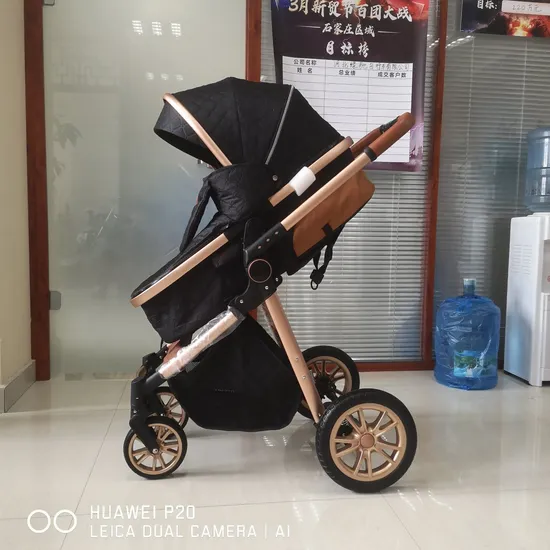 New En 1888 Cheap Lightweight Travel System Pram Set Folding Luxury Baby Strollers 4 3 in 1 with Car Seat for Babies