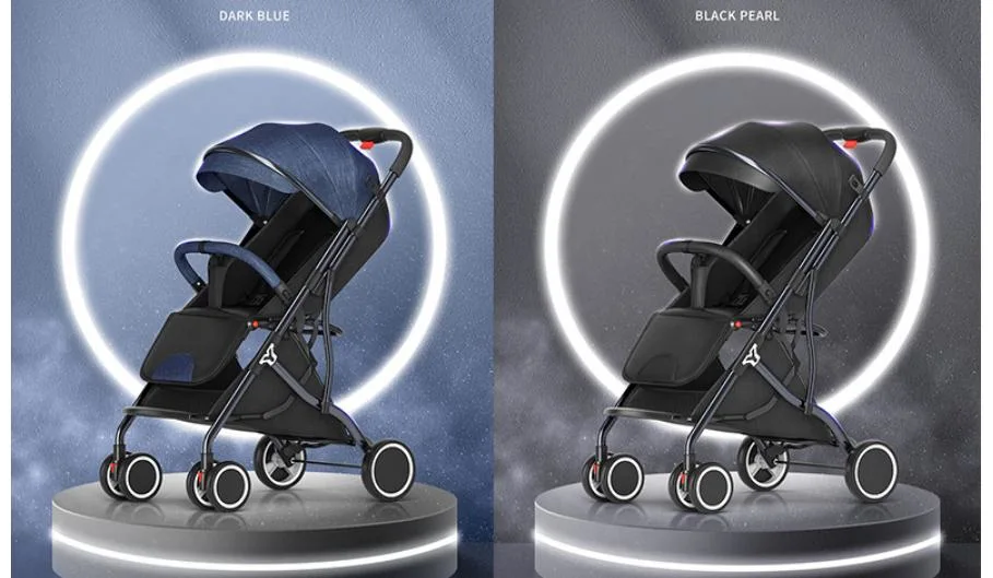 Potable and Light Weight Compact Pocket Stroller Newborn Baby Stroller Prams