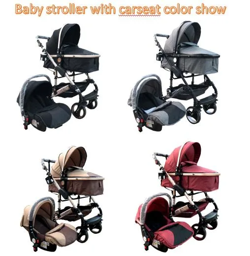 Stroller Travel Portable Multifunctional Baby Pram Luxury Baby Stroller 3 in 1