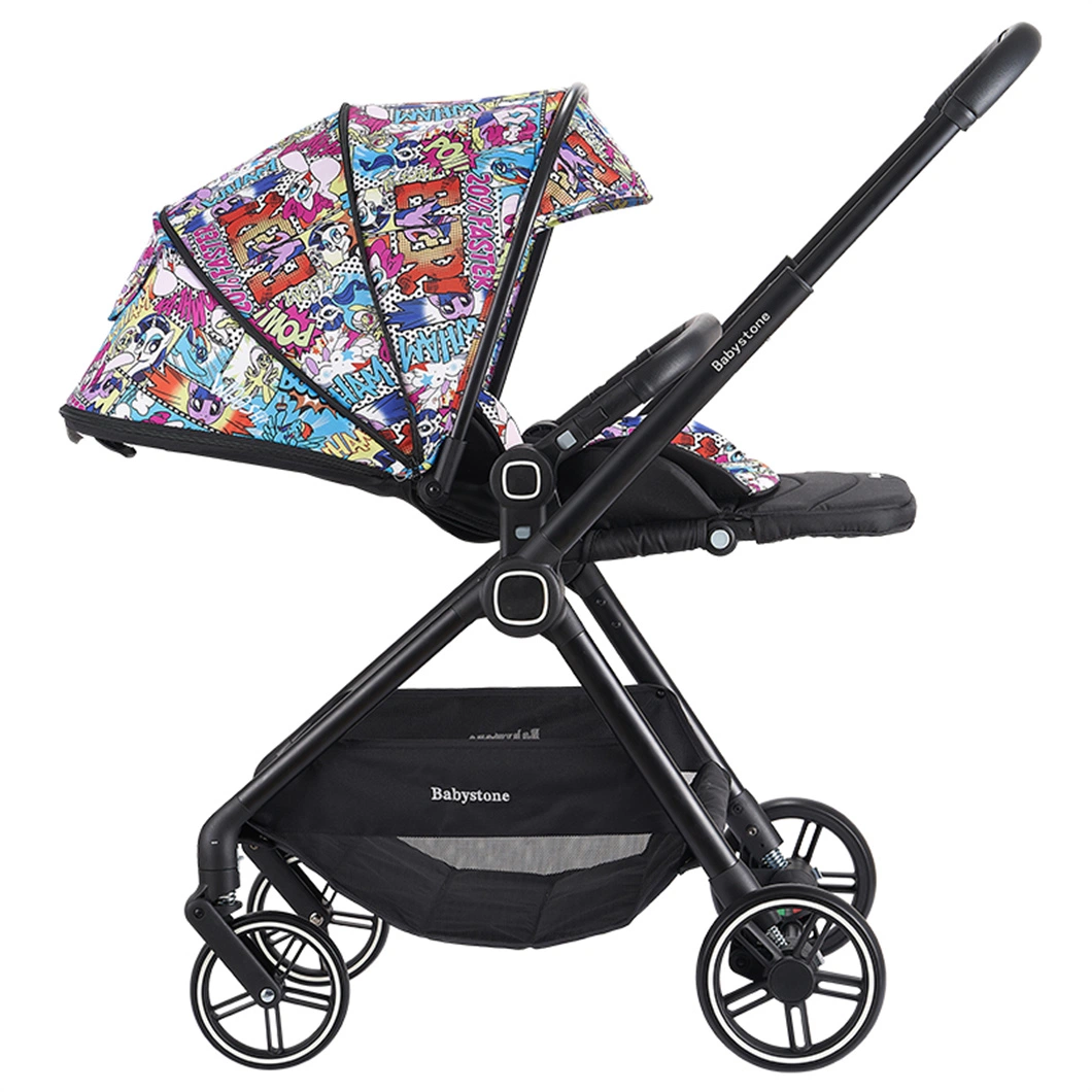 Foldable and Detachable High View Stroller