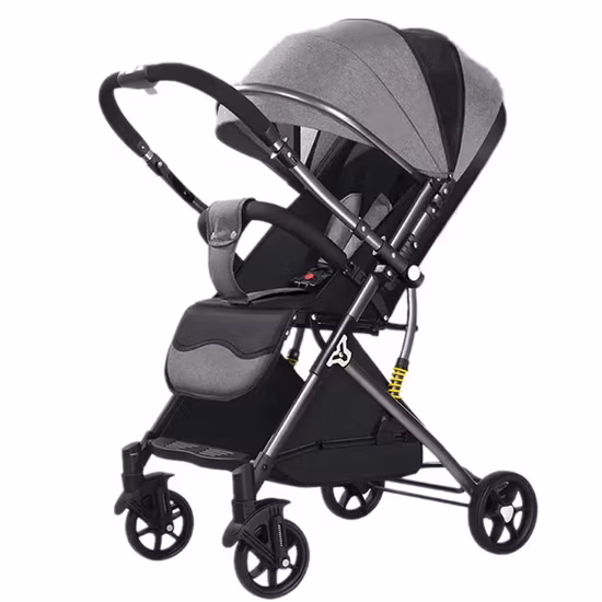 Stroller Lightweight Folding High Landscape Can Sit Recumbent Portable Treasure Pocket Newborn Child Car