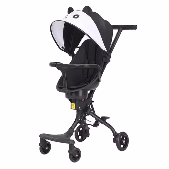 Luxury Baby Stroller High View Baby Pram Carrier Chinese Supplier Directly Sale 3 in 1 Leather Custom OEM