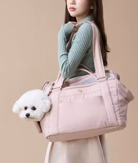 Quick Folding Pet Dog Stroller, Shockproof with 2 Front Swivel Wheels Rear Brake Wheels, Cup Storage Bags Holder Wbb16677