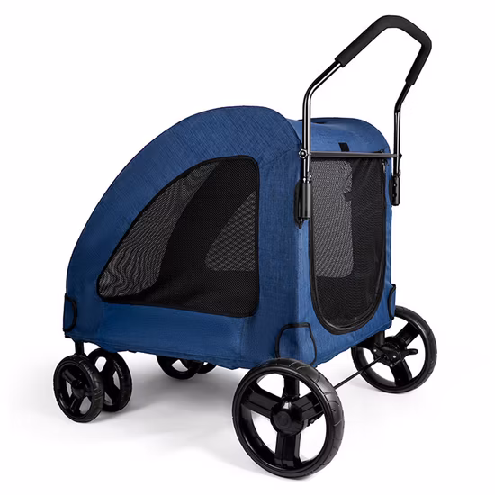 Pet Jogger Stroller for 2 Dogs with 4 Wheel
